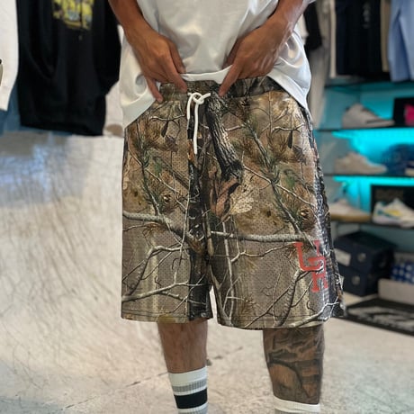 UNDERRATED Mesh Shorts Wood Camo