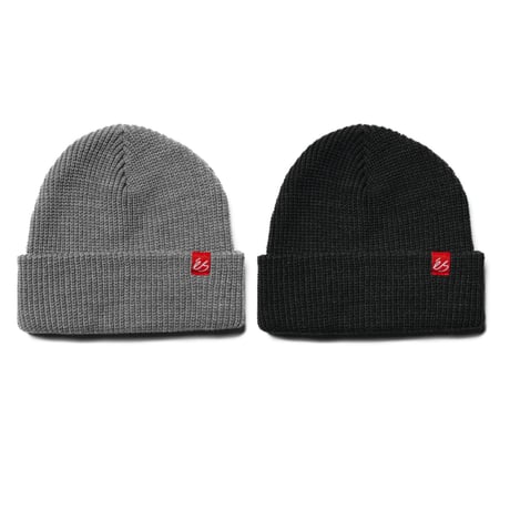 es skateboarding - Block Beanie Black/Gray