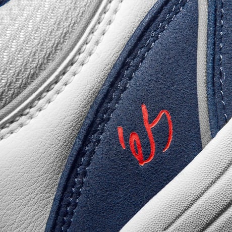 es skateboarding - TWO NINE 8  Navy/White