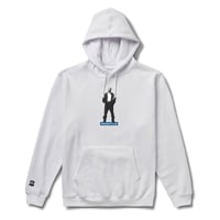 Primitive skateboarding x 2pac Posted Hood White