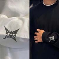松本忍者 Reflection 手裏剣 Logo L/S TEE 9.1oz