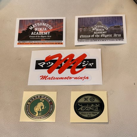 松本忍者 ステッカーパック