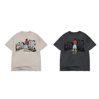 Colorbars. x ODB - Harlem Tee (Vintage Black/Tan)