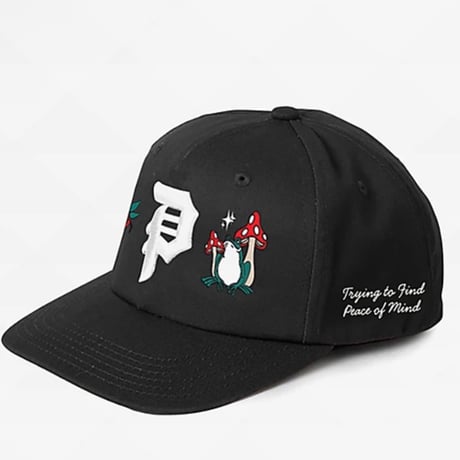 PRIMITIVE Trip Black Snapback Hat