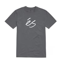 es skateboarding - SCRIPT TEE CHACOAL