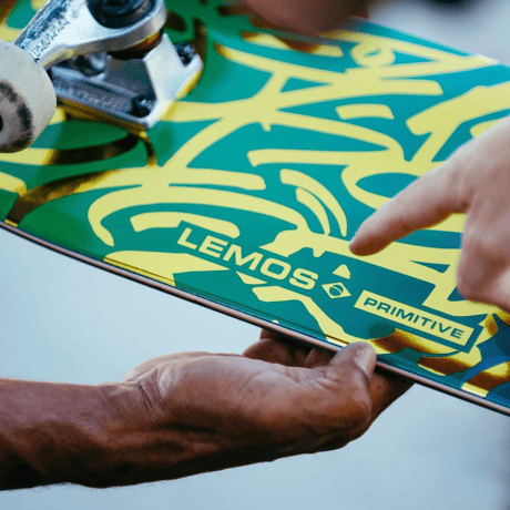 PRIMITIVE SKATEBOARDING - Lemos Sliks Deck 8.0