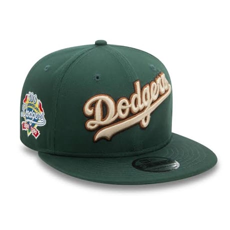 NEW ERA 9Fifty LA DODGERS Wordmark patch GREEN