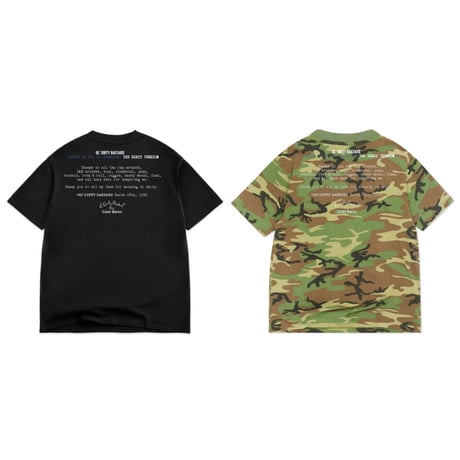 Colorbars. x ODB - CD TEE  Black/Camo