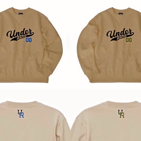 UNDERRATED “SABAKU collection” Embroidered Sweatshirt