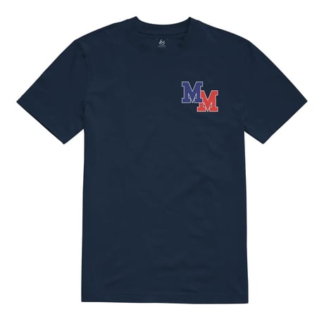 es skateboarding x Muckmouth Tシャツ Navy/White/Red