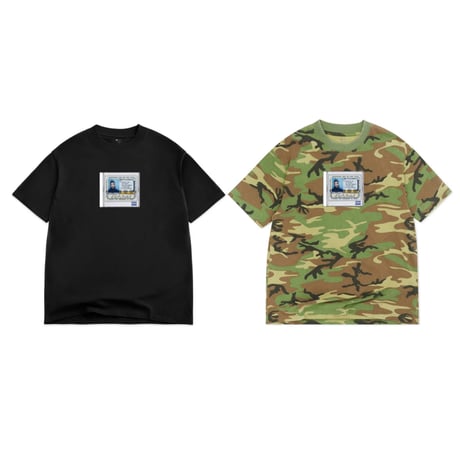 Colorbars. x ODB - CD TEE  Black/Camo