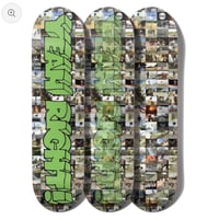 GIRL Skateboarding - YEAH RIGHT LENTICULAR DECK 8.25