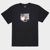 PRIMITIVE - OUTKAST STRIPES TEE BLACK