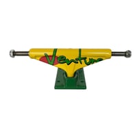 VENTURE TRUCKS 92'FULL BLEED YELLOW/GREEN 5.2 HIGH