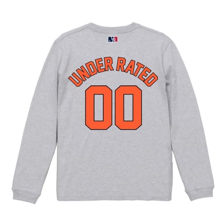 UR BASEBALL L/S TEE GRAY