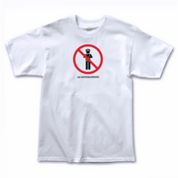 Thank you skateboarding - Go skateboarding Tee White