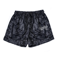 UNDERRATED Paisley Basketball Shorts Gray