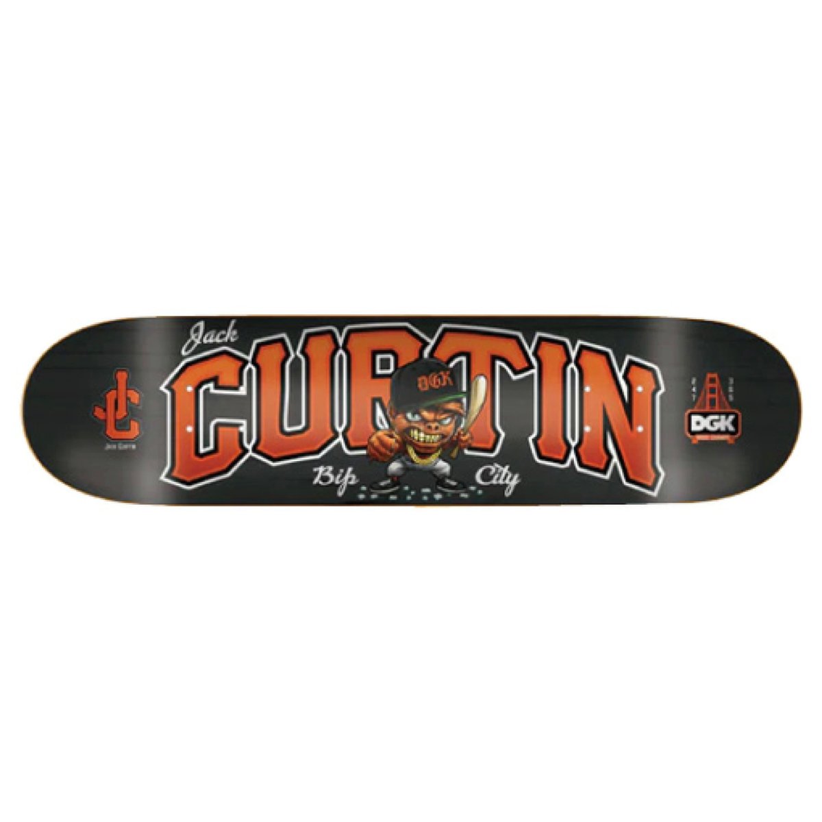 DGK - Bip City Jack Curtin Skateboard Deck 8.06