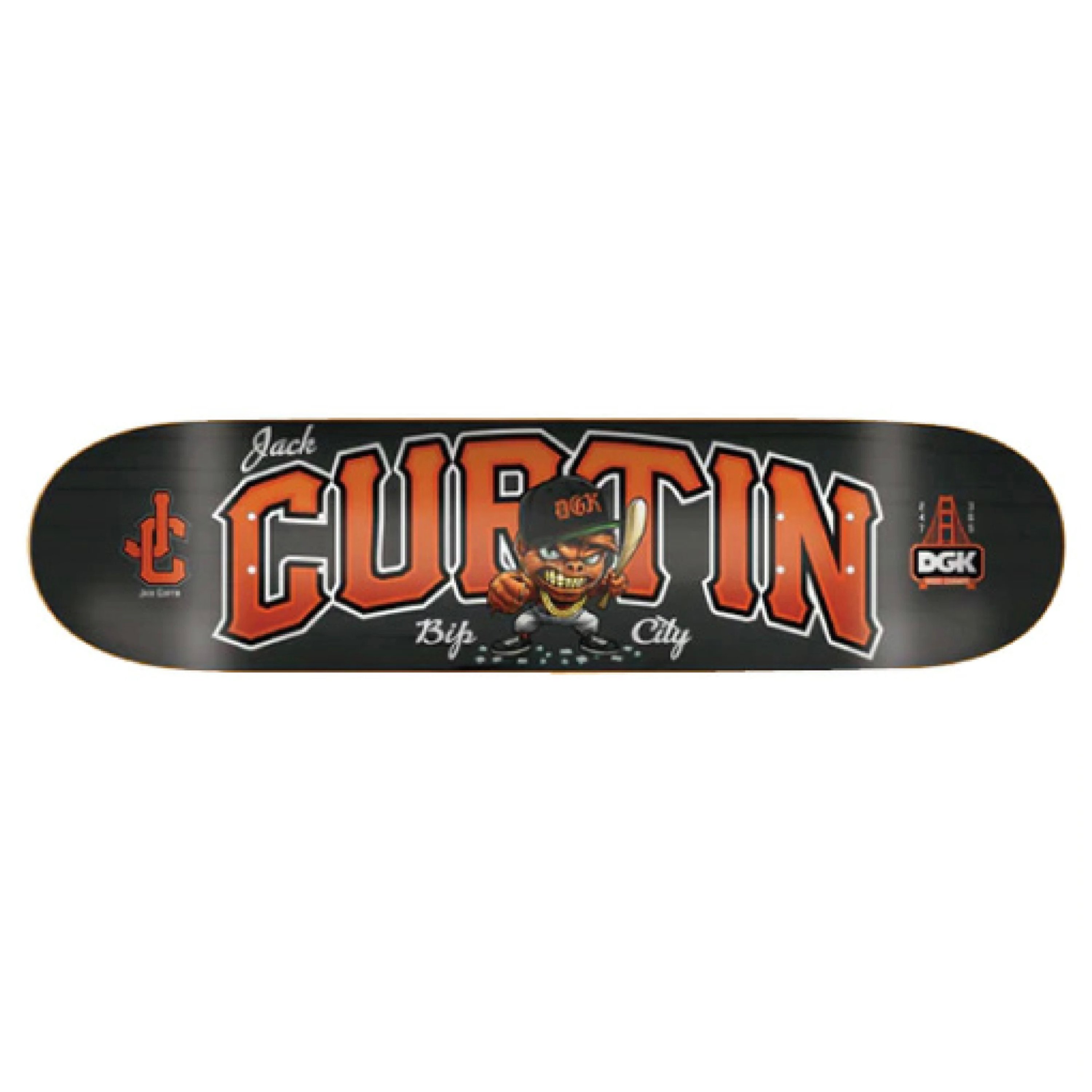 DGK - Bip City Jack Curtin Skateboard Deck 8.06