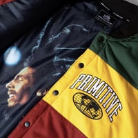 Bob Marley x Primitive skate.  Puff Jacket