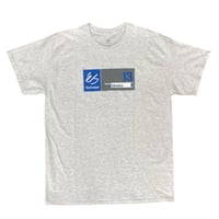 es skateboarding - MUSKA 13 Tシャツ GRAY