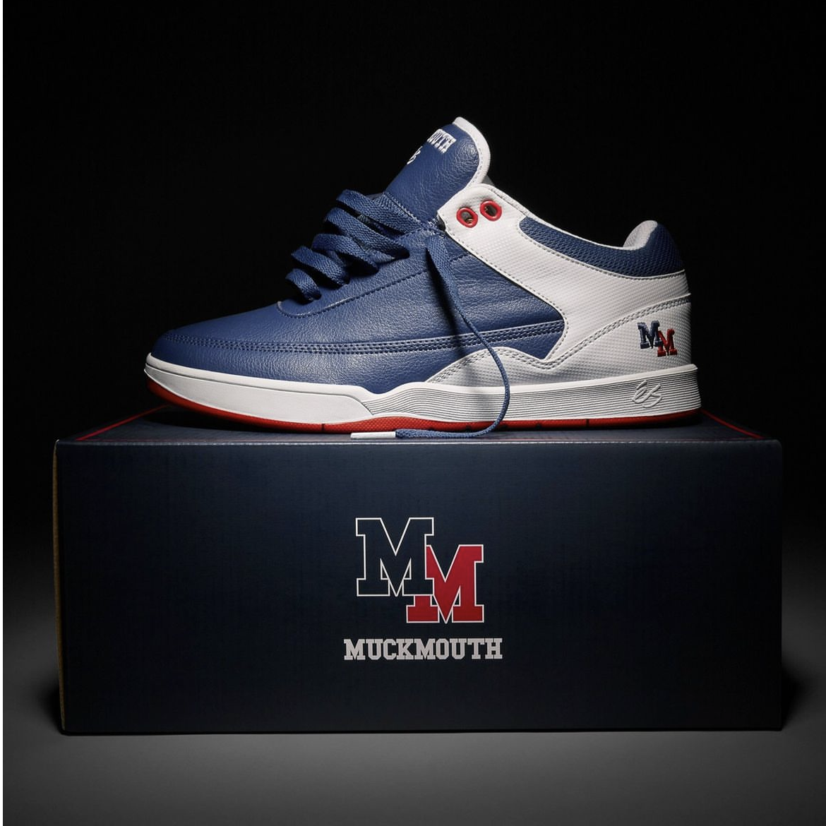 es skateboarding STYLUS MID x Muckmouth コラボ |