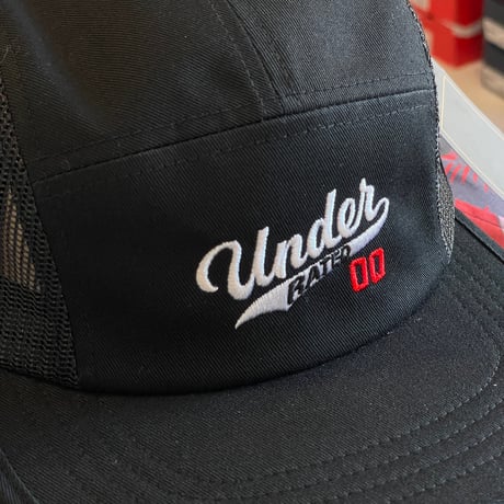 UNDERRATED Camp Cap Black