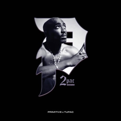 Primitive x 2pac PRAISE TEE