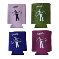 Cheese Koozies  Koozie Navy/Burgundy/Pink/Olive