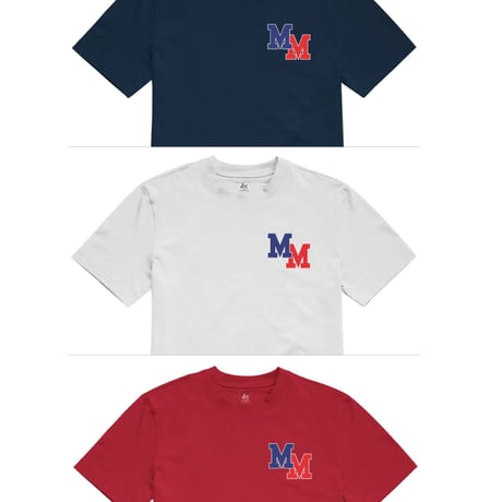 es skateboarding x Muckmouth Tシャツ Navy/White/Red