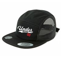 UNDERRATED Camp Cap Black