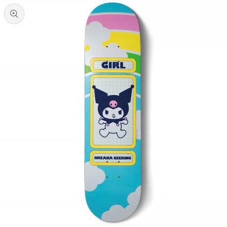 Girl skateboards  HELLO KITTY AND FRIENDS RAINBOW DECK