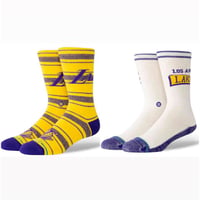 STNACE LA LAKERS ソックス Homesick crew/Victory crew
