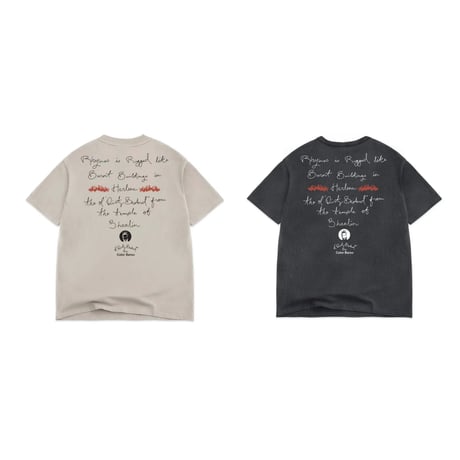Colorbars. x ODB - Harlem Tee (Vintage Black/Tan)