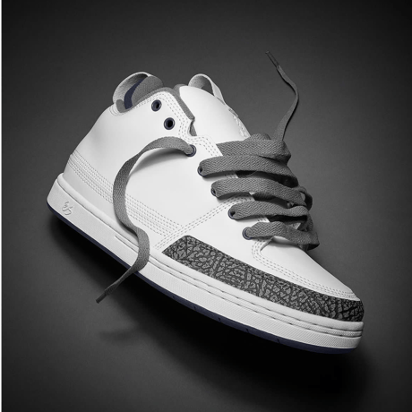 es skateboarding - Penny 2  White/Navy