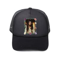 PRIMITIVE x BOB MARLEY - EVERLASTING TRUCKER Black