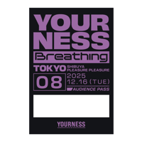YOURNESS/Breathing#8 サテンステッカー