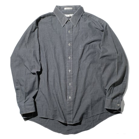 odol / Remake Series 04 OVERDYED SHIRT (BLACK)-B-