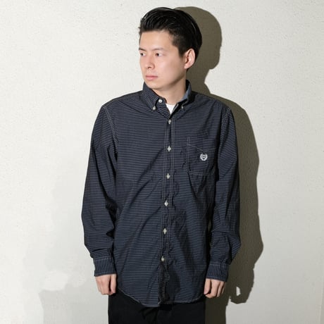 odol / Remake Series 04 OVERDYED SHIRT (BLACK)-N-