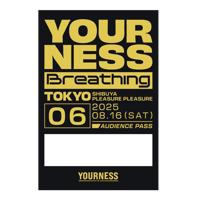 YOURNESS/Breathing#6 サテンステッカー