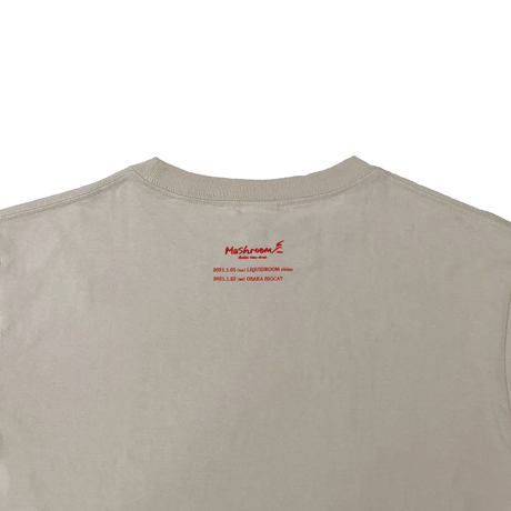 MASH A&R / 【通常配送/送料あり】Mashroom2021 オフィシャルTシャツ＜カーキベージュ＞（designed by 松本大）