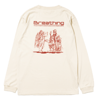 YOURNESS/Breathing#7 ロングスリーブTシャツ（ベージュ）