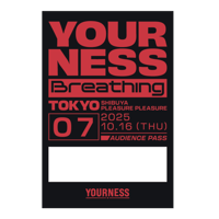 YOURNESS/Breathing#7 サテンステッカー