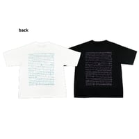 Enfants / 十字架 Tシャツ(ホワイト/ブラック)