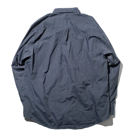 odol / Remake Series 04 OVERDYED SHIRT (BLACK)-E-