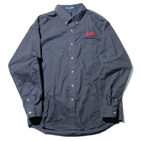 odol / Remake Series 04 OVERDYED SHIRT (BLACK)-E-