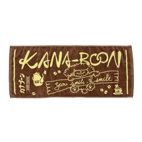 KANA-BOON / Cafe & Dog フェイスタオル
