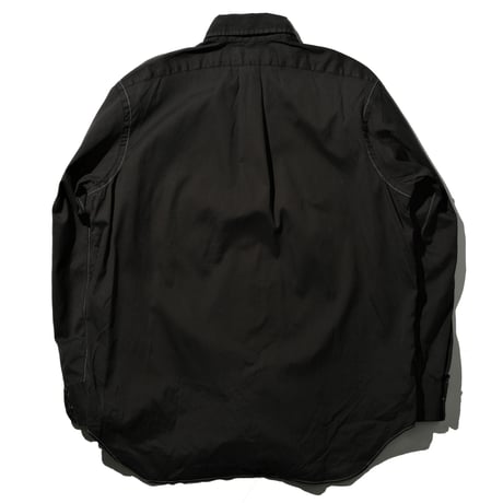 odol / Remake Series 04 OVERDYED SHIRT (BLACK)-L-