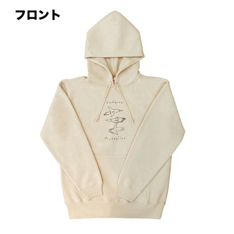 Enfants /  Autopilot hoodie(サンドベージュ)