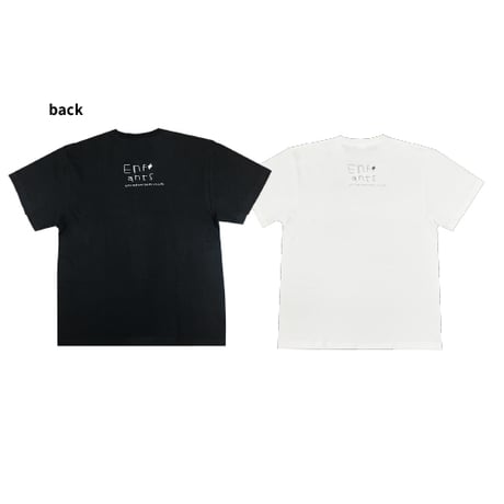 Enfants / 天使's Tシャツ(ホワイト/ブラック)